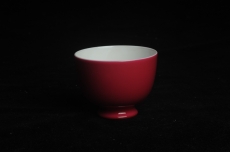 紫砂壶图片：精致胭脂红主人杯 茶人醉爱 适合女士 - 紫砂壶之家