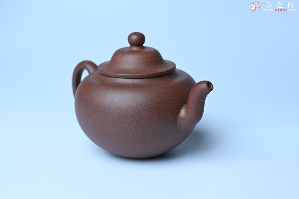紫砂壶图片：美壶特惠 特好紫泥玉笠壶 茶人醉爱 - 紫砂壶之家紫砂壶网