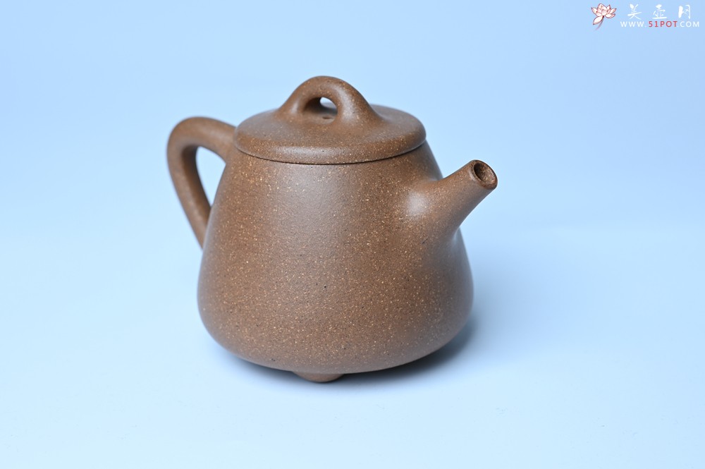 紫砂壶图片：美壶特惠 油润老段泥精致高石瓢紫砂茶壶 茶人醉爱 - 紫砂壶之家紫砂壶网