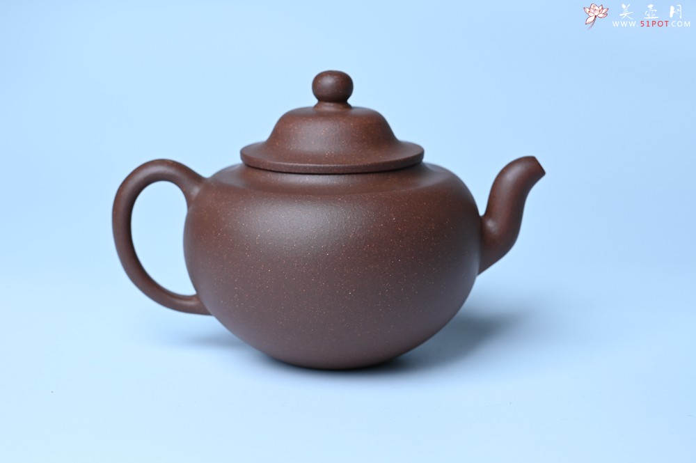 紫砂壶图片：美壶特惠 特好紫泥玉笠壶 茶人醉爱 - 紫砂壶之家紫砂壶网