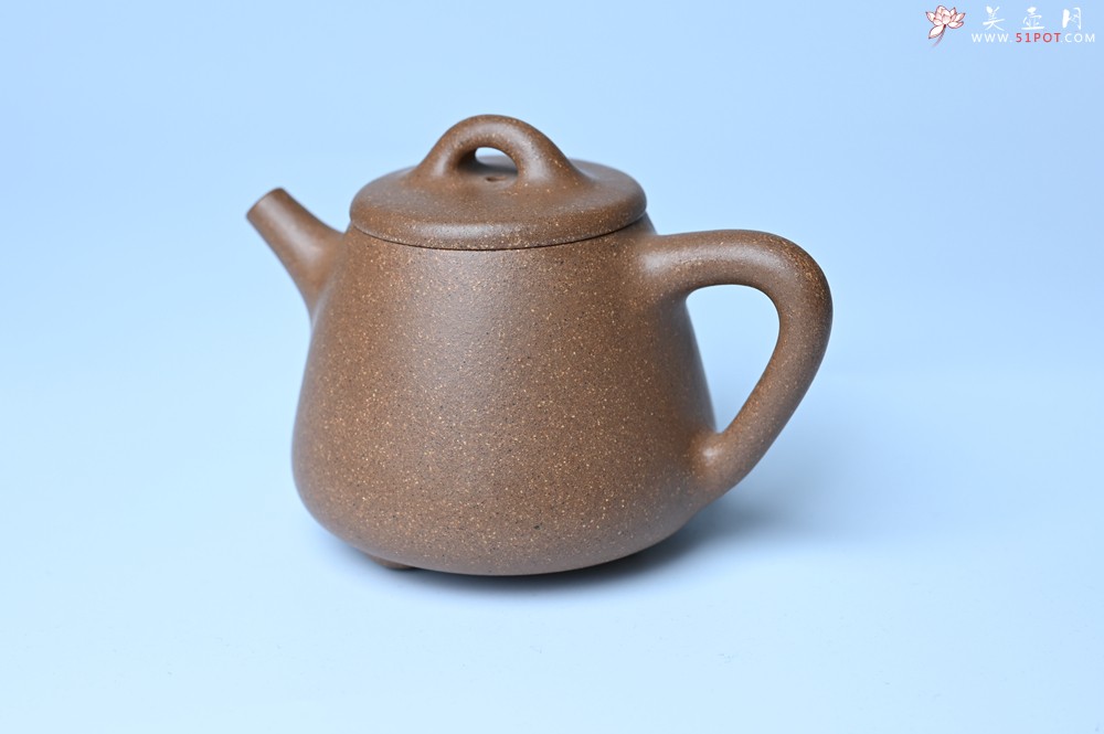 紫砂壶图片：美壶特惠 油润老段泥精致高石瓢紫砂茶壶 茶人醉爱 - 紫砂壶之家紫砂壶网