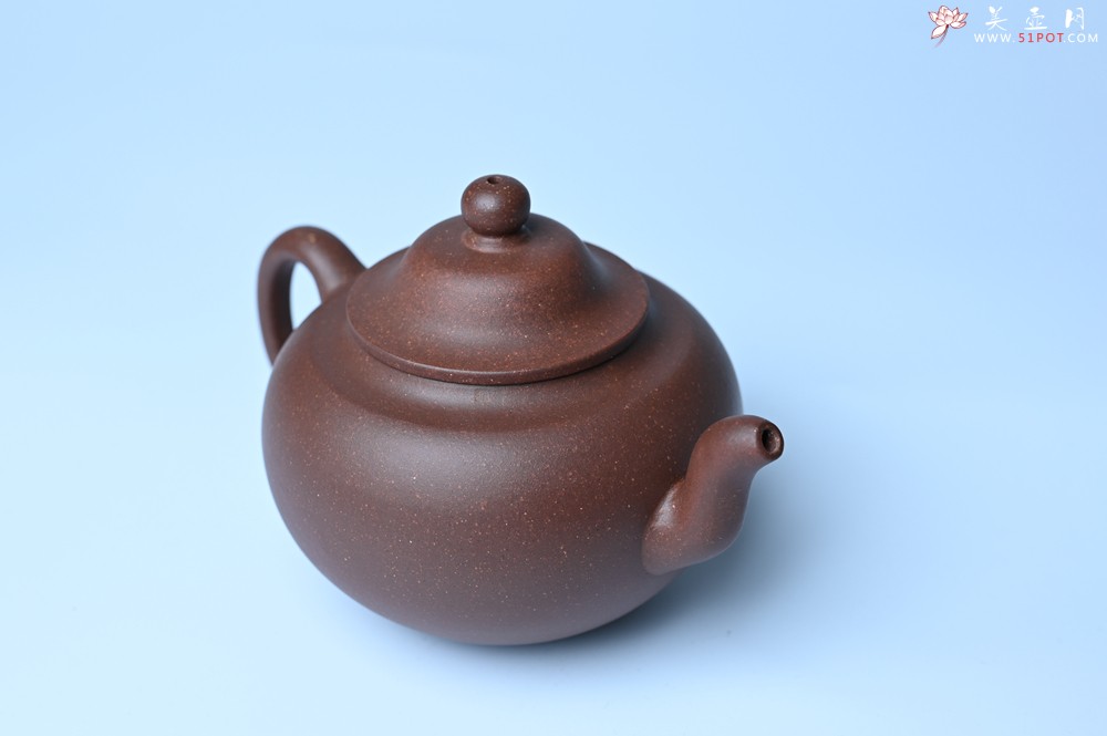 紫砂壶图片：美壶特惠 特好紫泥玉笠壶 茶人醉爱 - 紫砂壶之家紫砂壶网