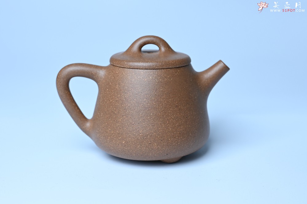 紫砂壶图片：美壶特惠 油润老段泥精致高石瓢紫砂茶壶 茶人醉爱 - 紫砂壶之家紫砂壶网