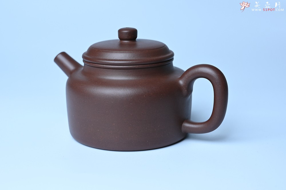 紫砂壶图片：美壶特惠 朱英尘全手工紫砂壶特好底槽青德中壶 茶壶 茶具 单壶 - 紫砂壶之家紫砂壶网