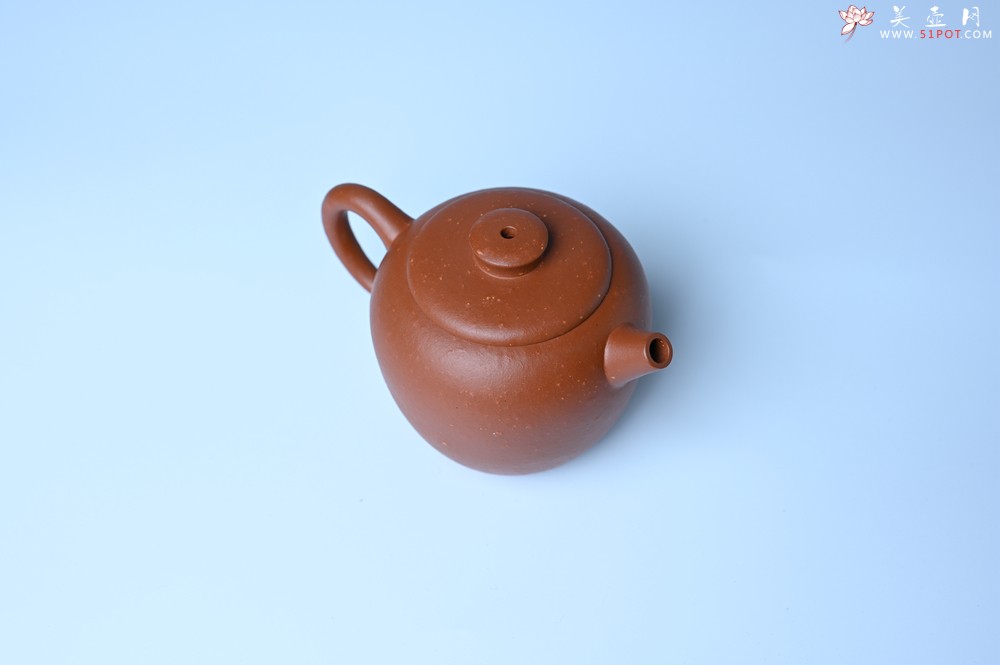 紫砂壶图片：美壶特惠 精品粗砂红泥巨轮壶 茶人醉爱 - 紫砂壶之家紫砂壶网