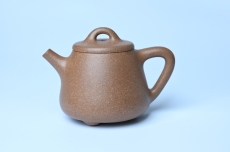 紫砂壶图片:美壶特惠 油润老段泥精致高石瓢紫砂茶壶 茶人醉爱 - 紫砂壶之家