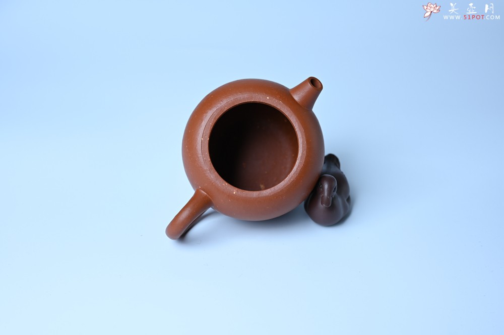 紫砂壶图片：美壶特惠 精品粗砂红泥巨轮壶 茶人醉爱 - 紫砂壶之家紫砂壶网