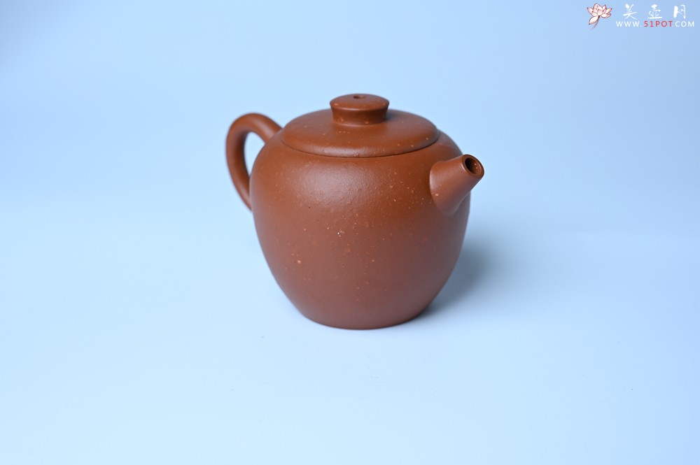 紫砂壶图片：美壶特惠 精品粗砂红泥巨轮壶 茶人醉爱 - 紫砂壶之家紫砂壶网