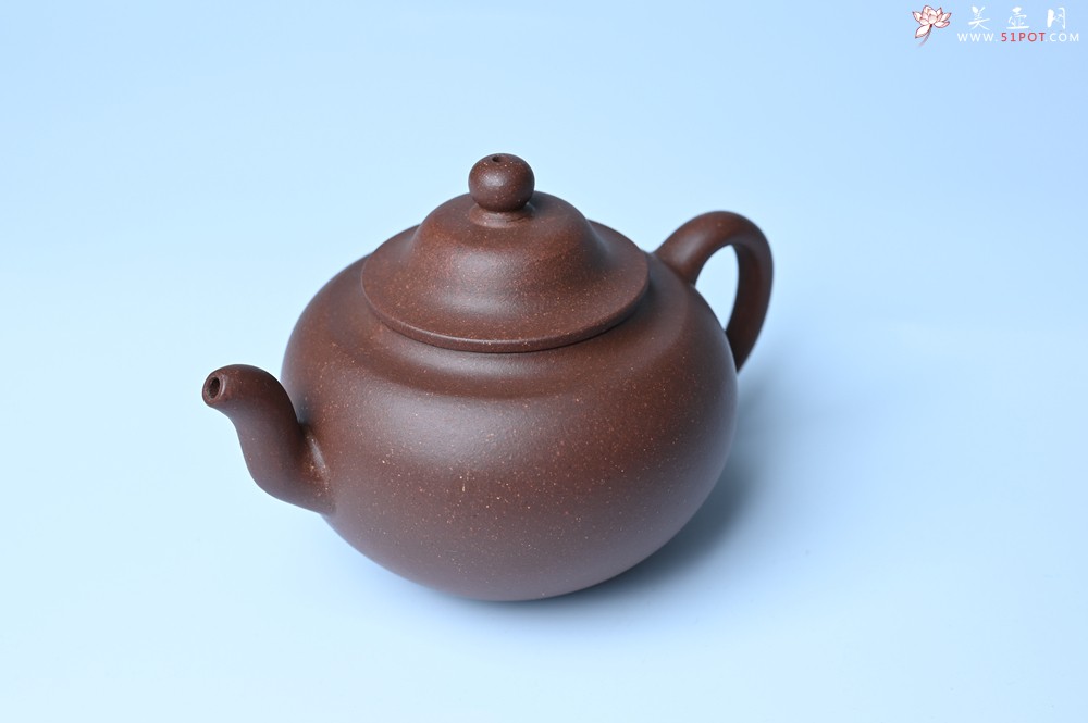 紫砂壶图片：美壶特惠 特好紫泥玉笠壶 茶人醉爱 - 紫砂壶之家紫砂壶网