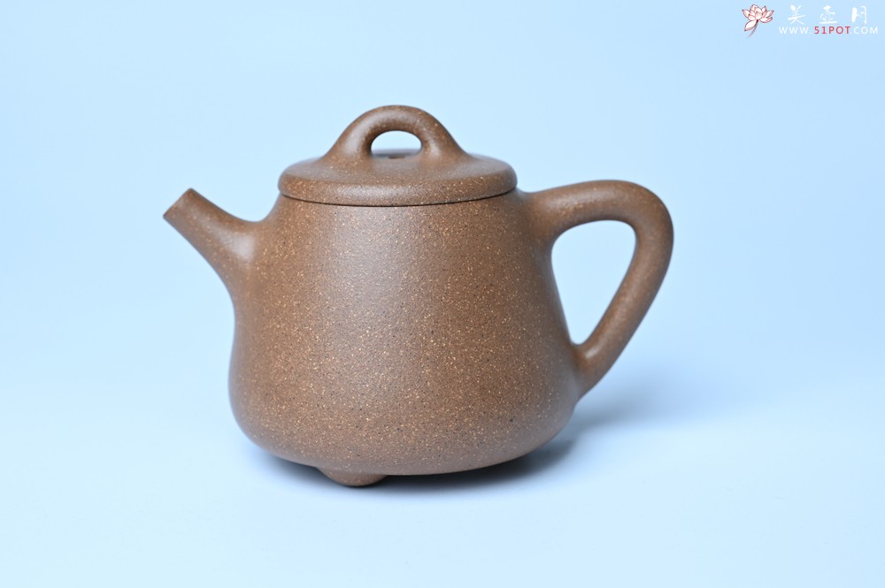 紫砂壶图片：美壶特惠 油润老段泥精致高石瓢紫砂茶壶 茶人醉爱 - 紫砂壶之家紫砂壶网