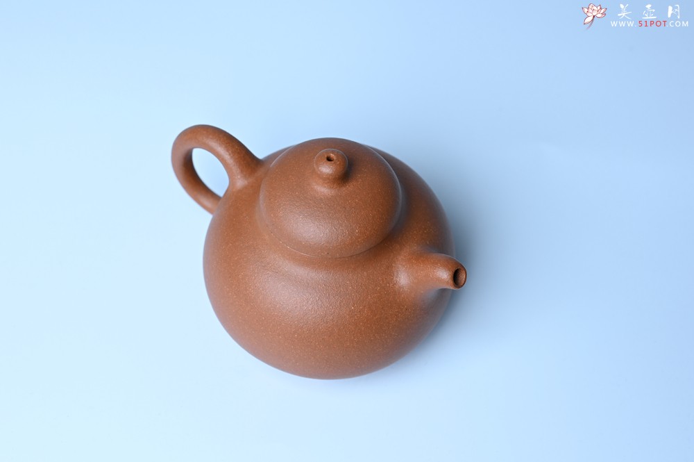 紫砂壶图片：美壶特惠 优质红降坡泥乳鼎壶 茶人醉爱 - 紫砂壶之家紫砂壶网
