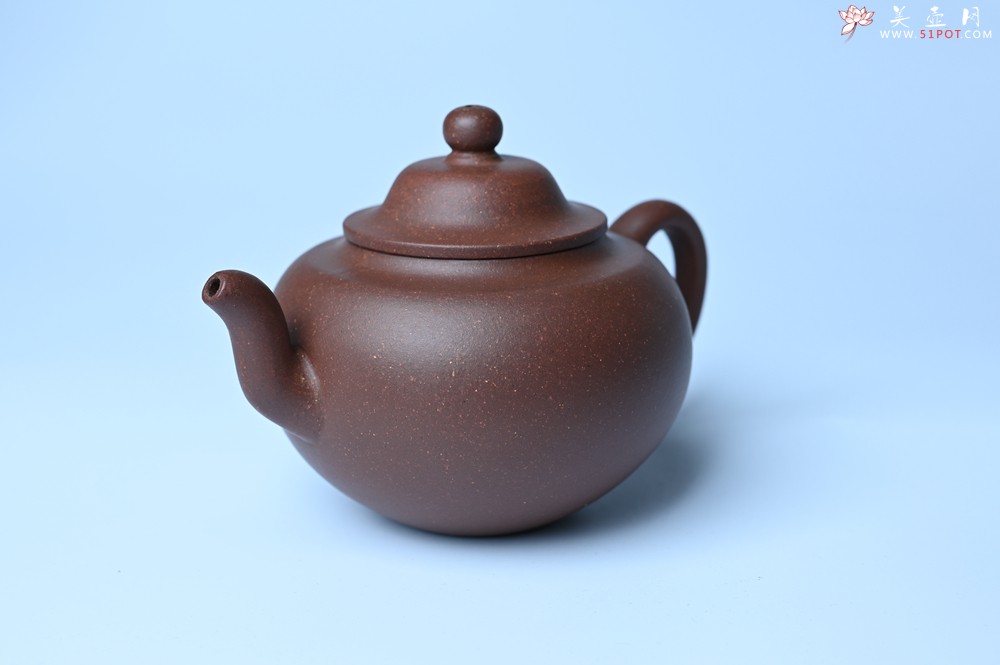 紫砂壶图片：美壶特惠 特好紫泥玉笠壶 茶人醉爱 - 紫砂壶之家紫砂壶网