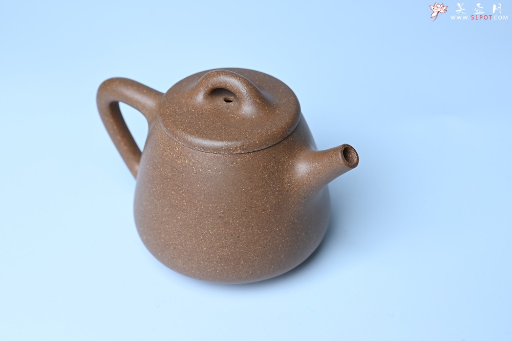 紫砂壶图片：美壶特惠 油润老段泥精致高石瓢紫砂茶壶 茶人醉爱 - 紫砂壶之家紫砂壶网
