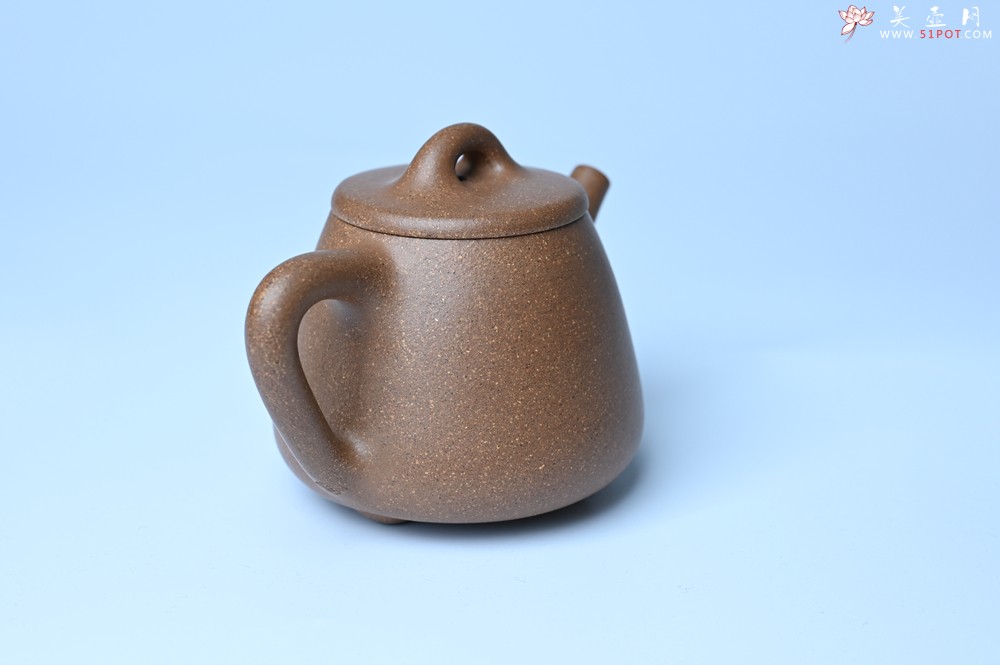 紫砂壶图片：美壶特惠 油润老段泥精致高石瓢紫砂茶壶 茶人醉爱 - 紫砂壶之家紫砂壶网