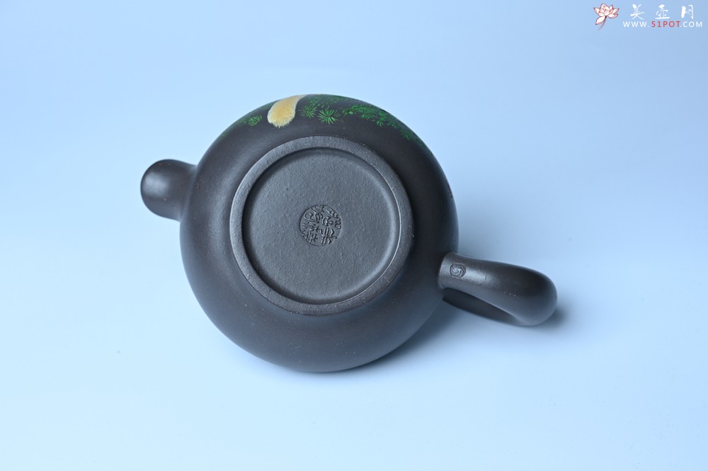 紫砂壶图片：美壶特惠 手工手制紫砂壶特好青灰泥松鼠壶 茶壶 茶具 单壶 - 紫砂壶之家紫砂壶网