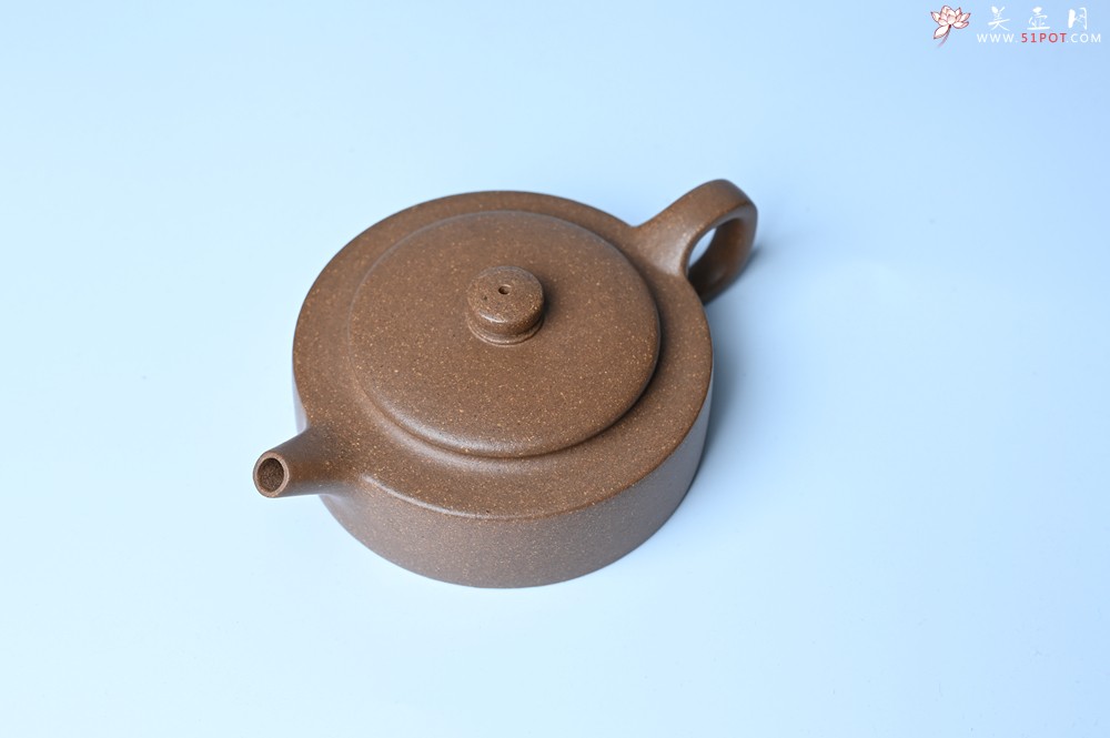 紫砂壶图片：美壶特惠  精工老段周盘壶 小壶难做 易泡养 杀茶利器 - 紫砂壶之家紫砂壶网