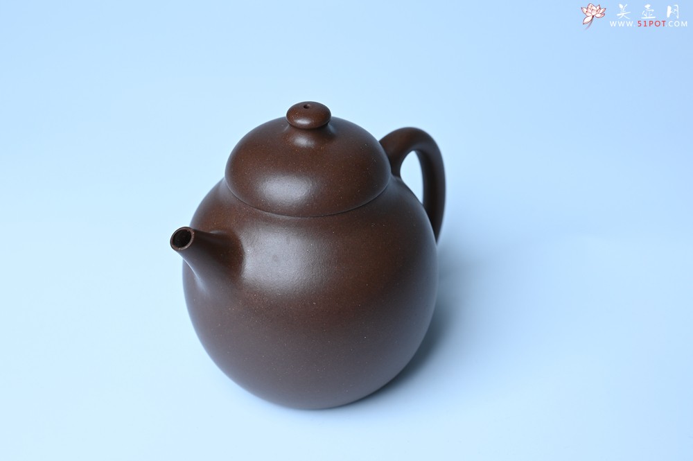 紫砂壶图片：美壶特惠 特好老紫泥龙蛋壶 茶人醉爱 - 紫砂壶之家紫砂壶网