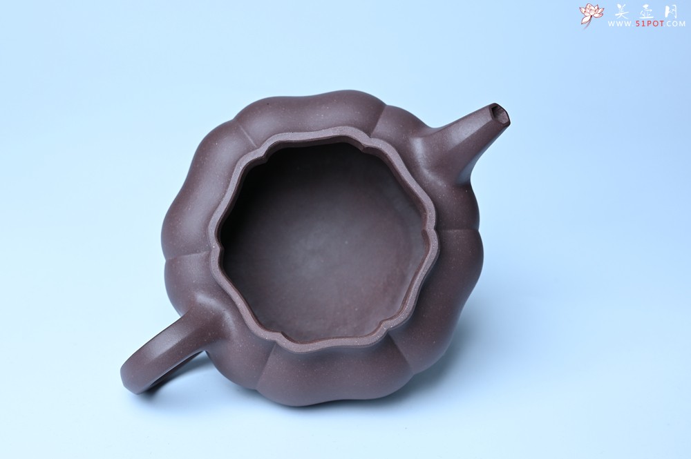 紫砂壶图片：美壶特惠 紫砂壶手工手制优质紫泥葵仿古壶 茶人醉爱 - 紫砂壶之家紫砂壶网