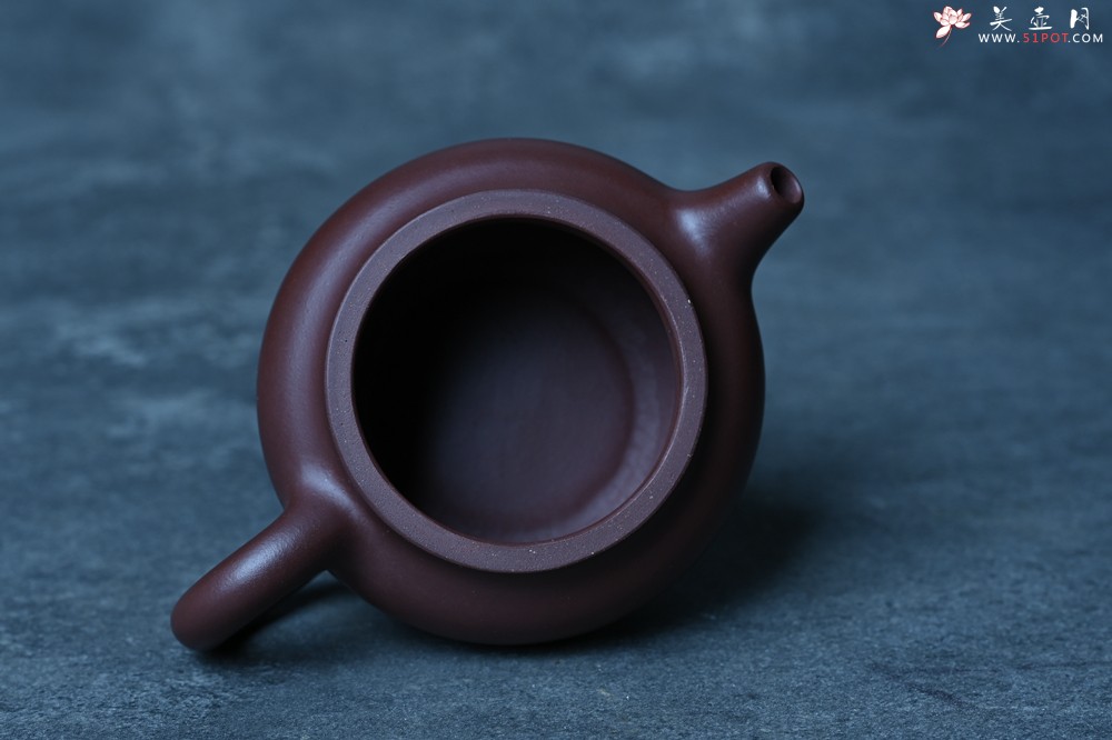 紫砂壶图片：特好老紫泥全手工寿桃壶 茶人醉爱 - 紫砂壶之家紫砂壶网