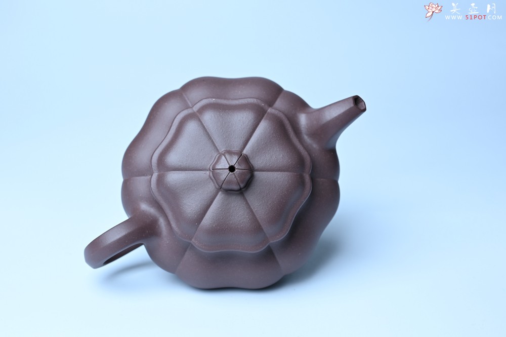 紫砂壶图片：美壶特惠 紫砂壶手工手制优质紫泥葵仿古壶 茶人醉爱 - 紫砂壶之家紫砂壶网