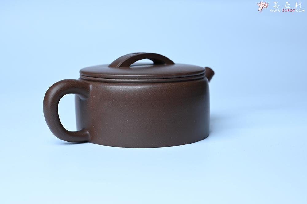紫砂壶图片：美壶特惠紫砂壶手工手制老紫泥汉瓦壶 茶壶 茶具 单壶 - 紫砂壶之家紫砂壶网