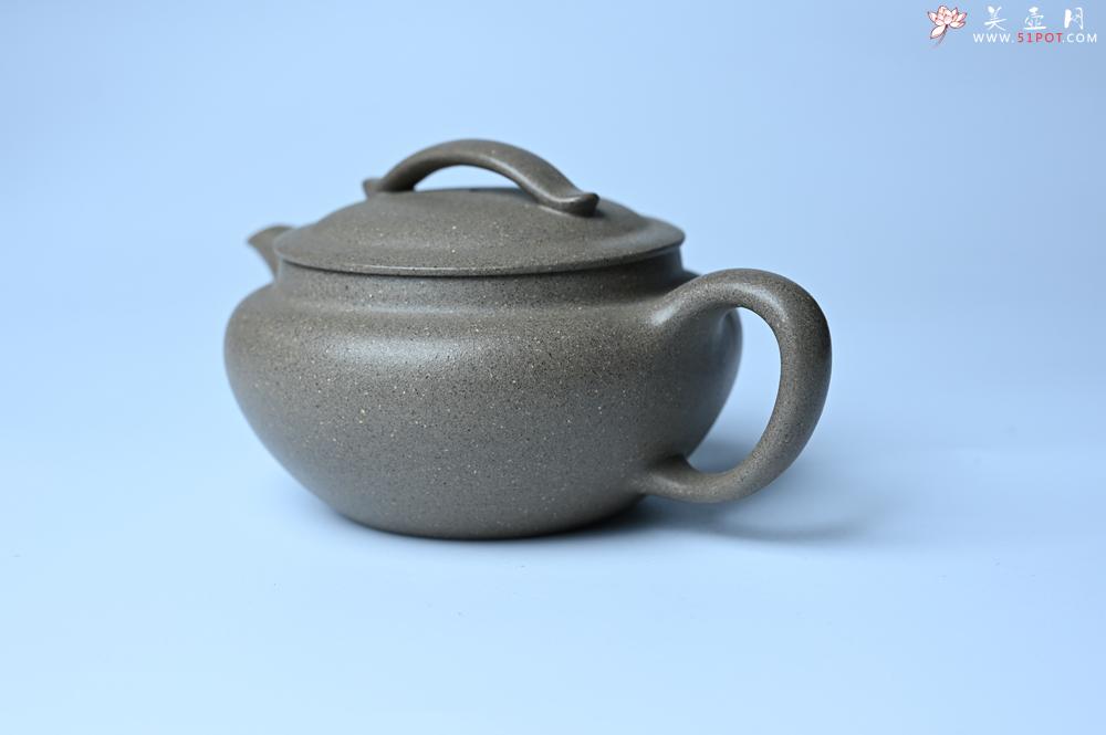 紫砂壶图片：美壶特惠 特好芝麻绿泥云帆紫砂壶 茶人醉爱 - 紫砂壶之家紫砂壶网