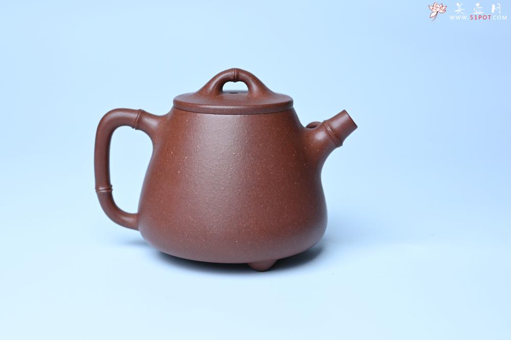 紫砂壶图片：美壶特惠 优质紫泥竹叶高石瓢壶 茶人醉爱 - 紫砂壶之家紫砂壶网