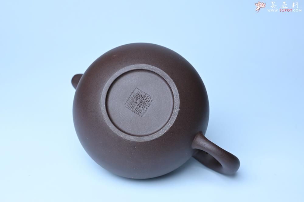 紫砂壶图片：美壶特惠 精致优质黑星土道洪风格德福壶 茶人醉爱 - 紫砂壶之家紫砂壶网