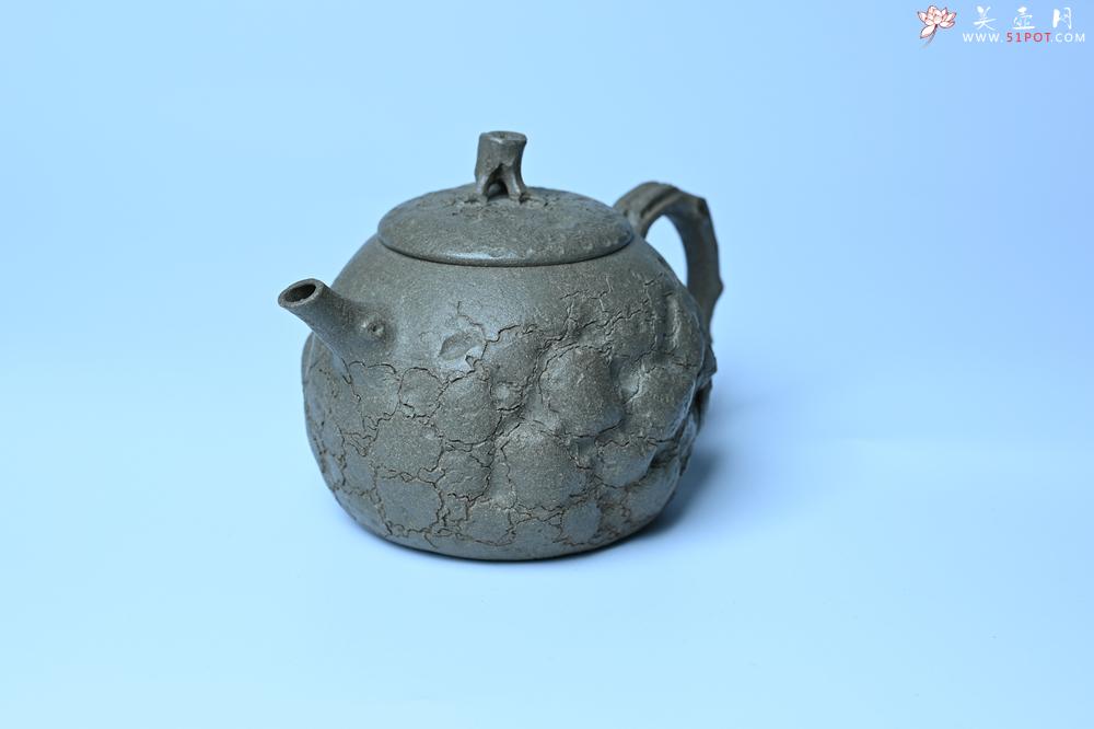 紫砂壶图片：美壶特惠 特好老青段泥云松供春壶 茶人醉爱 - 紫砂壶之家紫砂壶网