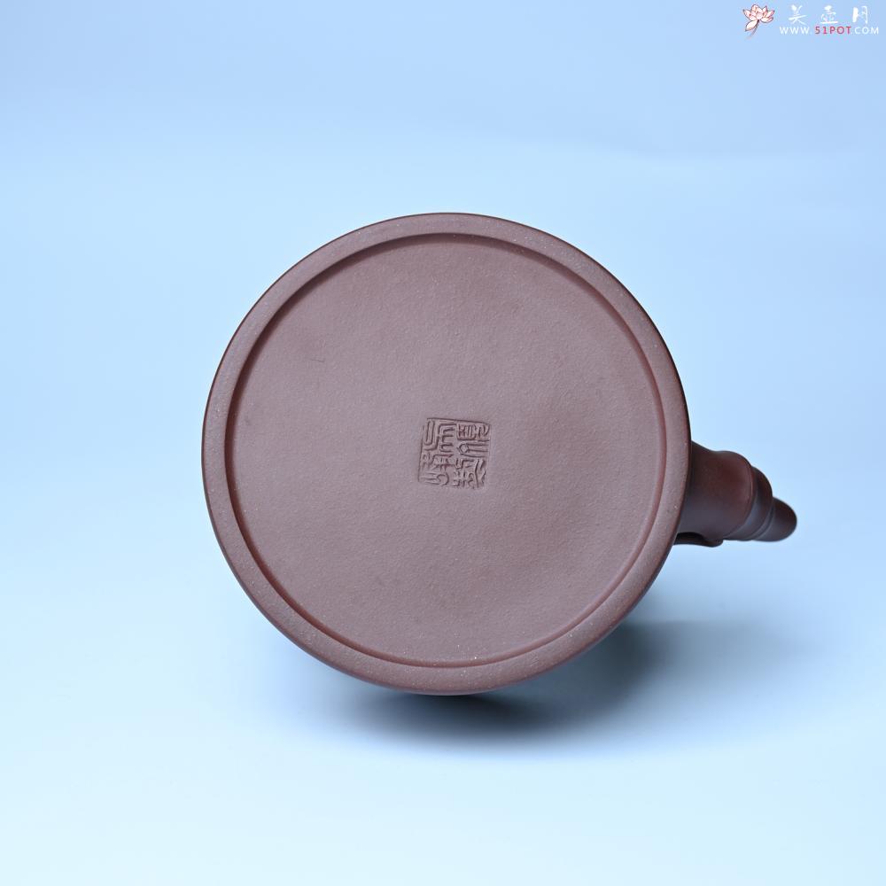 紫砂壶图片：美壶特惠紫砂壶手工手制紫泥竹段提梁壶 茶壶 茶具 单壶 - 紫砂壶之家紫砂壶网