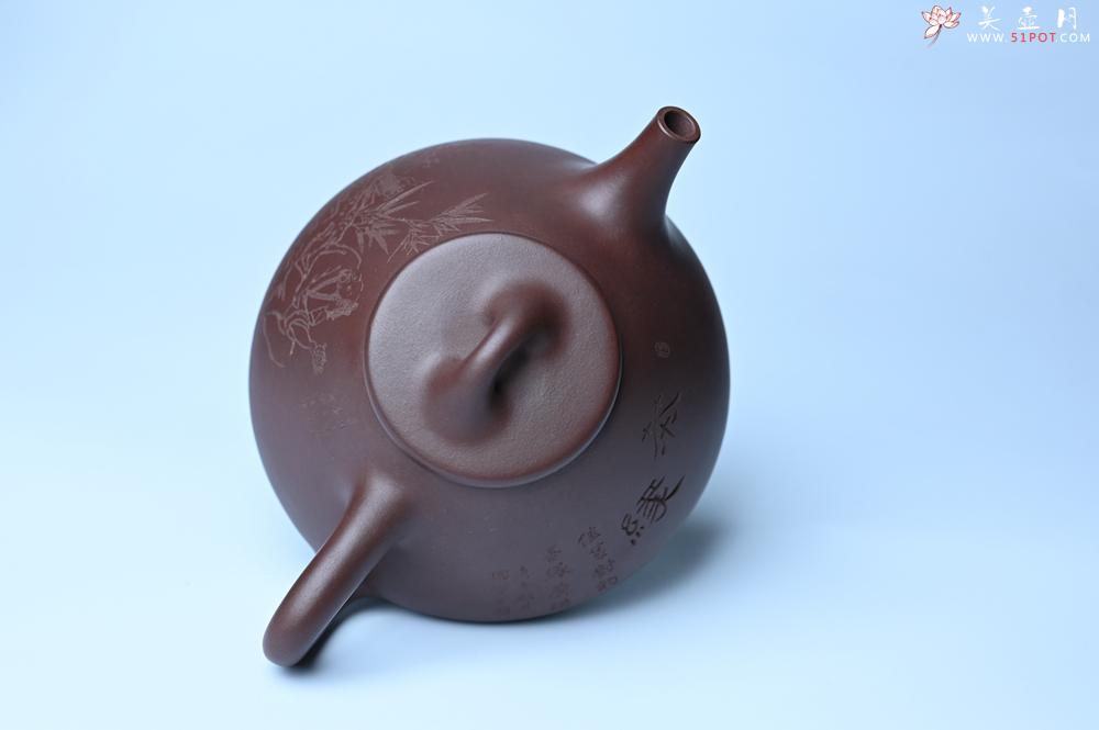紫砂壶图片：潜力股周小培 特好全手工底槽清子冶石瓢 助工装饰品茶玩壶图 特文气 - 紫砂壶之家紫砂壶网