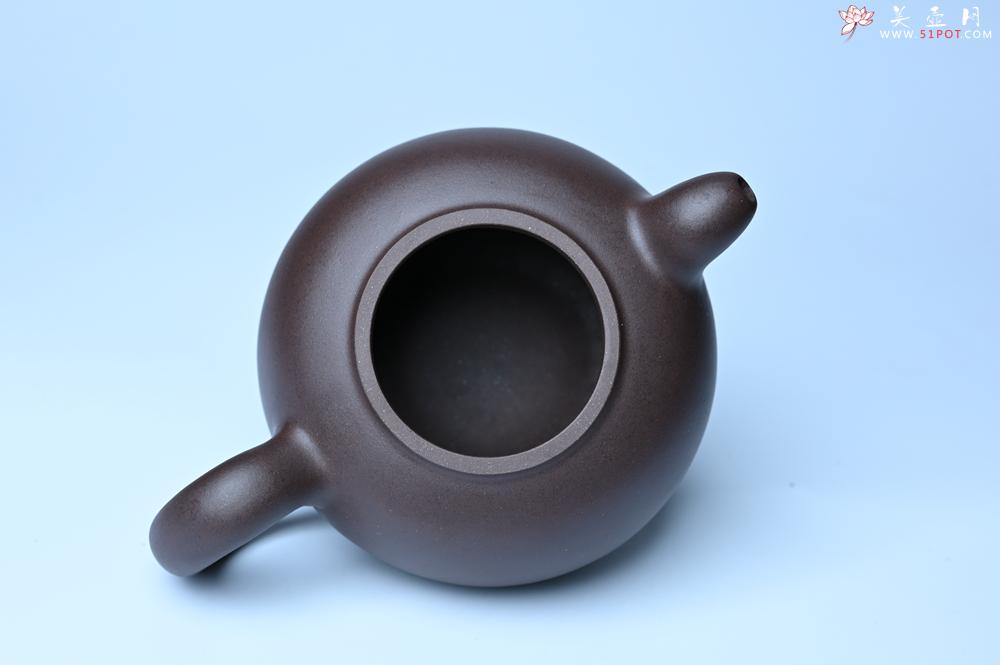 紫砂壶图片：美壶特惠 精致优质黑星土道洪风格德福壶 茶人醉爱 - 紫砂壶之家紫砂壶网