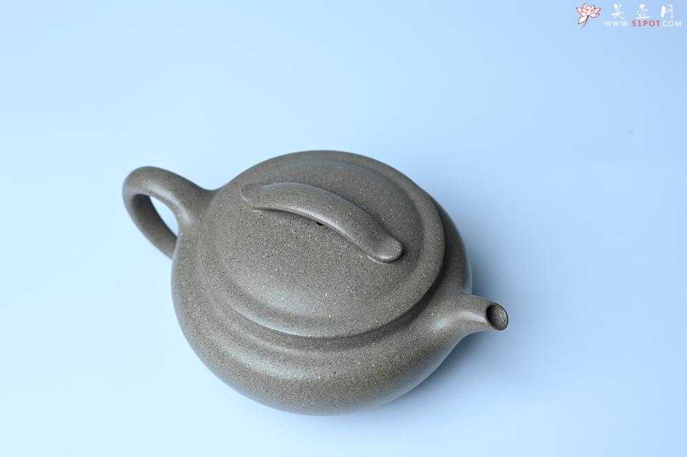 紫砂壶图片：美壶特惠 特好芝麻绿泥云帆紫砂壶 茶人醉爱 - 紫砂壶之家紫砂壶网