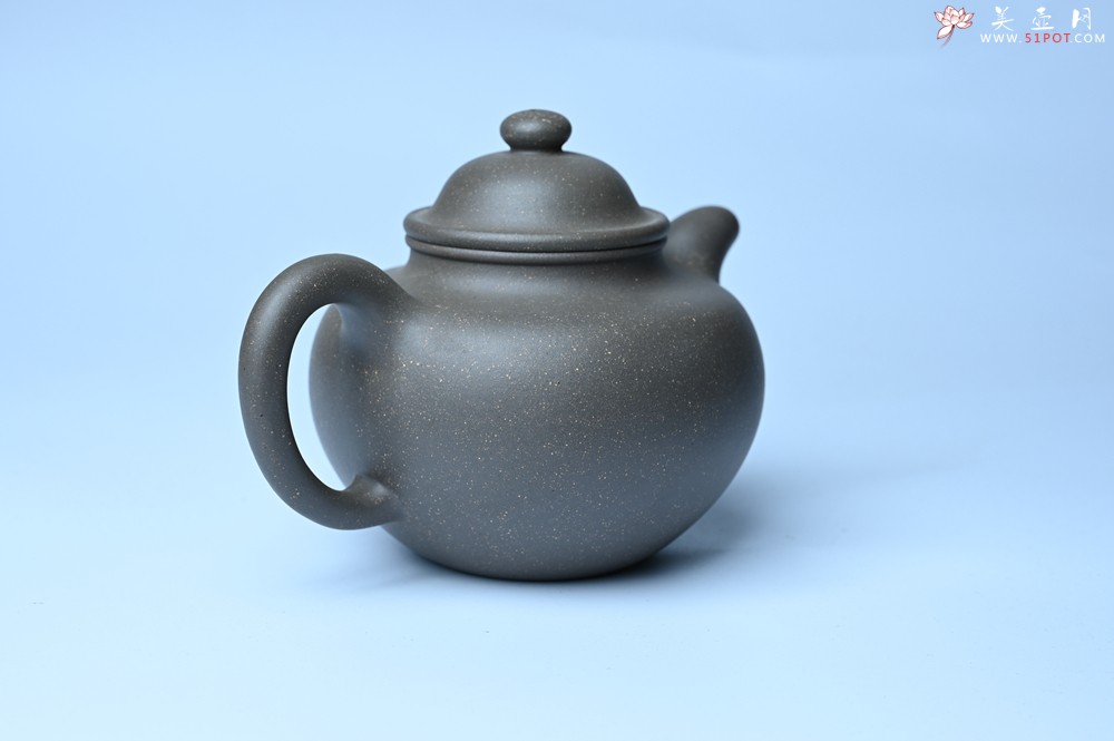 紫砂壶图片：美壶特惠 精致青段大亨掇只壶 茶人醉爱 - 紫砂壶之家紫砂壶网