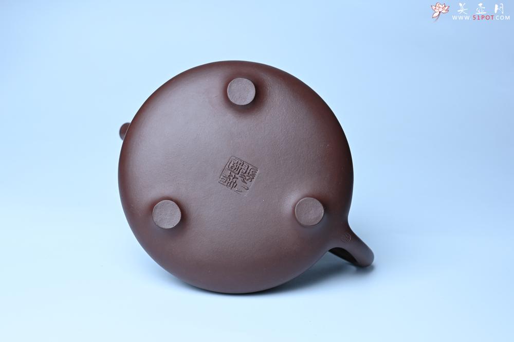 紫砂壶图片：潜力股周小培 特好全手工底槽清子冶石瓢 助工装饰品茶玩壶图 特文气 - 紫砂壶之家紫砂壶网