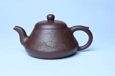 紫砂壶图片:潜力股周小培老师全手工底槽青缘德壶(借问酒家何处有)牧童遥指杏花村 期待与您结缘 - 紫砂壶之家