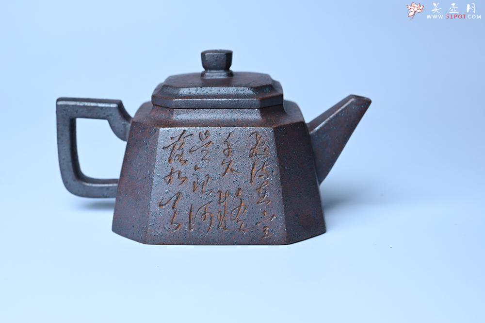 紫砂壶图片：美壶特惠 柴烧八方紫砂壶 茶人醉爱 - 紫砂壶之家紫砂壶网