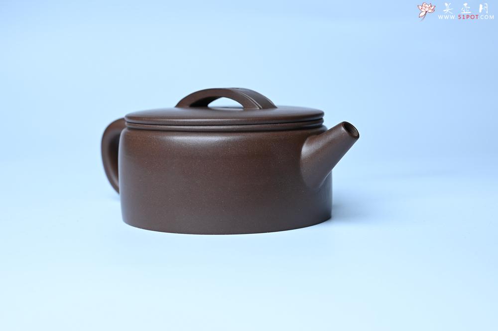 紫砂壶图片：美壶特惠紫砂壶手工手制老紫泥汉瓦壶 茶壶 茶具 单壶 - 紫砂壶之家紫砂壶网