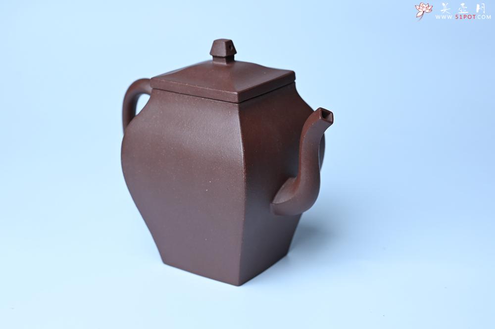 紫砂壶图片：美壶特惠 全手工镶接四方吉金壶 泥料超好 茶人醉爱 - 紫砂壶之家紫砂壶网