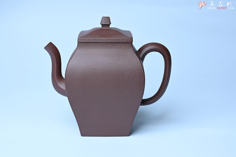 紫砂壶图片：美壶特惠 全手工镶接四方吉金壶 泥料超好 茶人醉爱 - 紫砂壶之家紫砂壶网