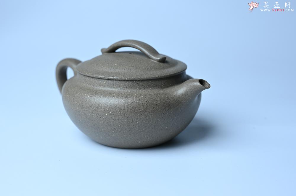 紫砂壶图片：美壶特惠 特好芝麻绿泥云帆紫砂壶 茶人醉爱 - 紫砂壶之家紫砂壶网