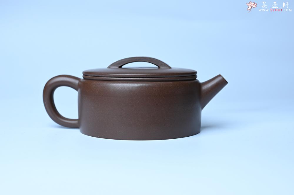 紫砂壶图片：美壶特惠紫砂壶手工手制老紫泥汉瓦壶 茶壶 茶具 单壶 - 紫砂壶之家紫砂壶网