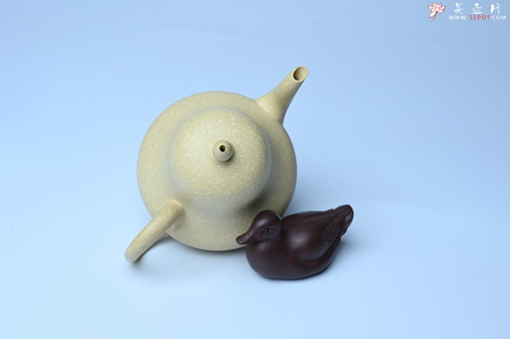 紫砂壶图片：美壶特惠 纯净本绿梨形壶 茶人醉爱 - 紫砂壶之家紫砂壶网