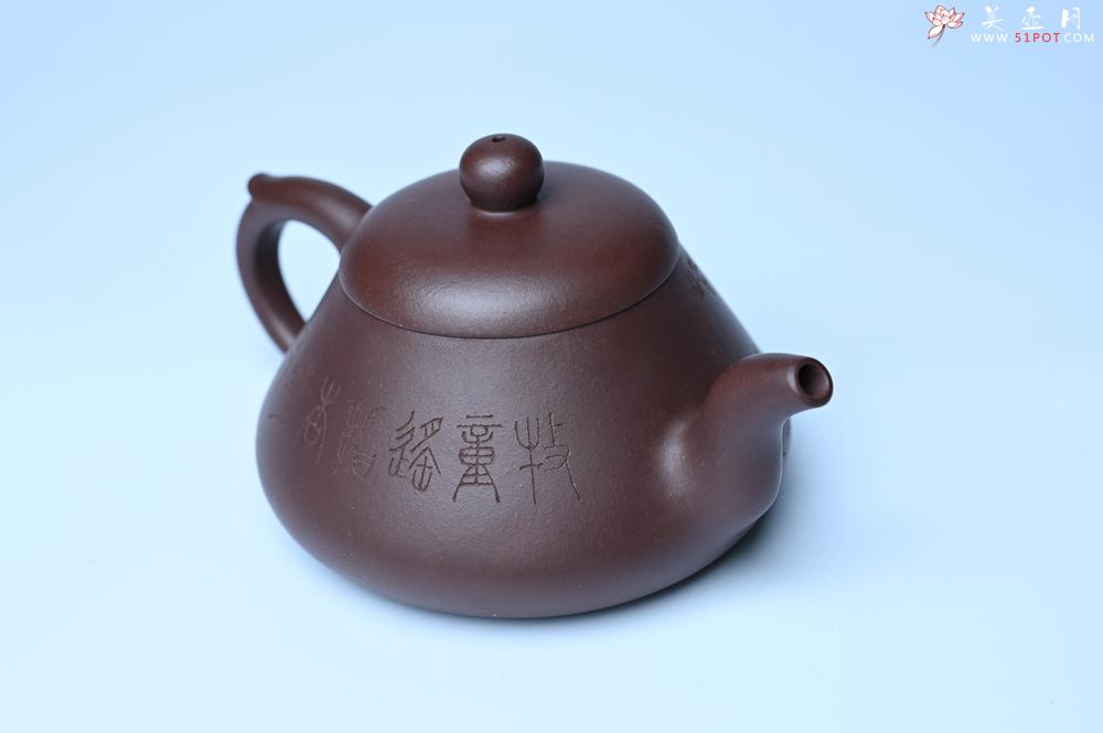 紫砂壶图片：潜力股周小培老师全手工底槽青缘德壶（借问酒家何处有）牧童遥指杏花村 期待与您结缘 - 紫砂壶之家紫砂壶网