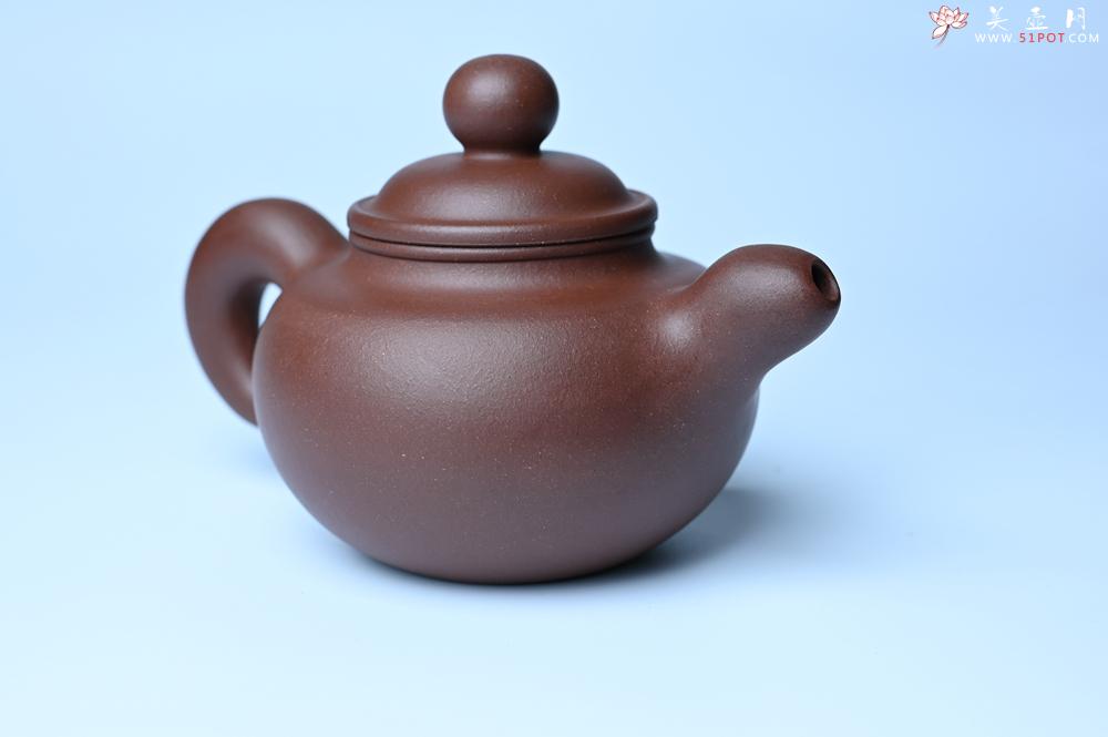 紫砂壶图片：美壶特惠 黑星红拼紫泥（家藏限量）道洪圆珠壶 - 紫砂壶之家紫砂壶网