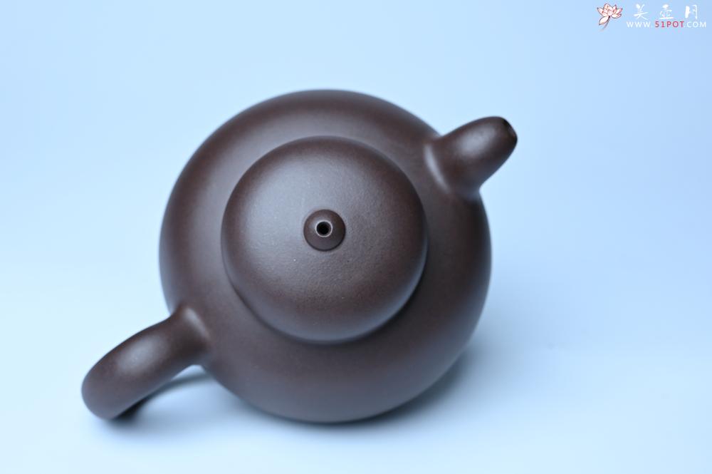 紫砂壶图片：美壶特惠 精致优质黑星土道洪风格德福壶 茶人醉爱 - 紫砂壶之家紫砂壶网