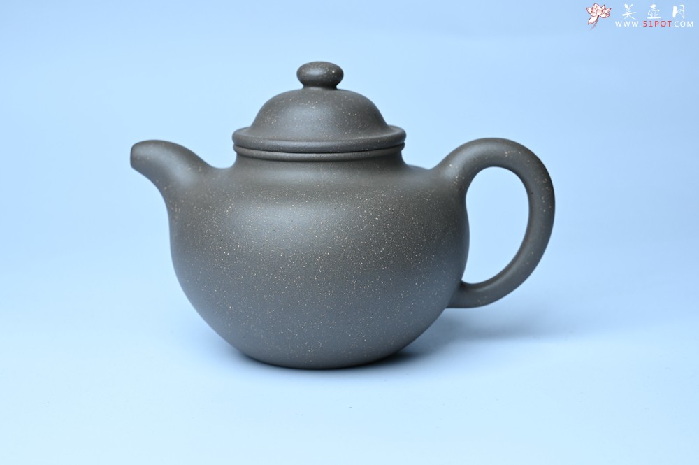 紫砂壶图片：美壶特惠 精致青段大亨掇只壶 茶人醉爱 - 紫砂壶之家紫砂壶网