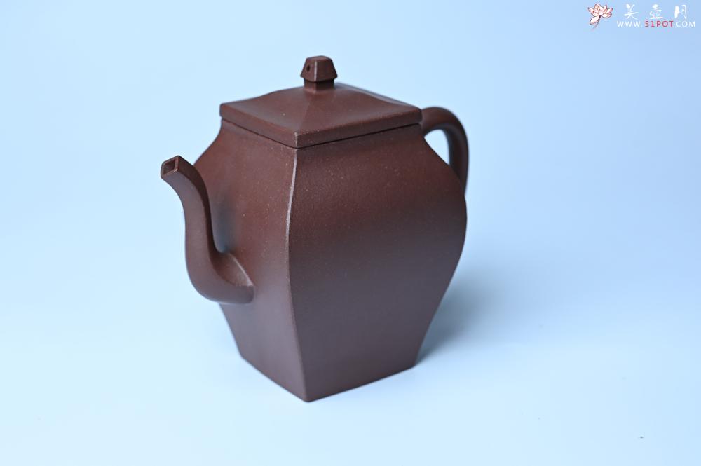 紫砂壶图片：美壶特惠 全手工镶接四方吉金壶 泥料超好 茶人醉爱 - 紫砂壶之家紫砂壶网