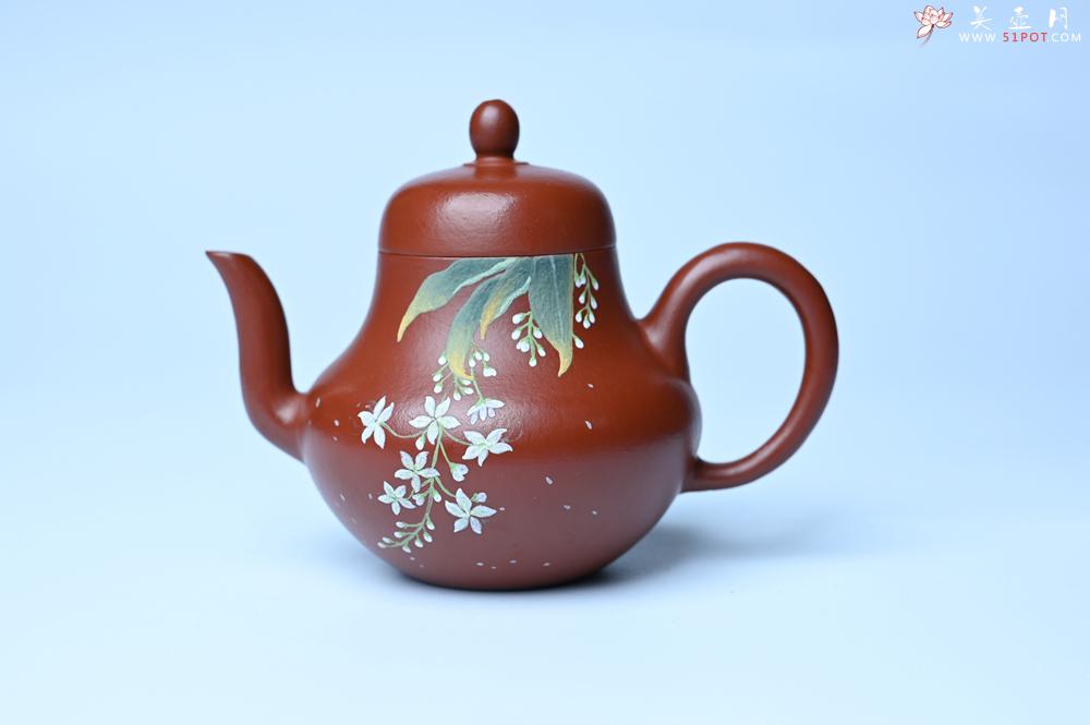 紫砂壶图片：美壶特惠 优质朱泥梨形壶 工夫茶具  茶人醉爱 - 紫砂壶之家紫砂壶网