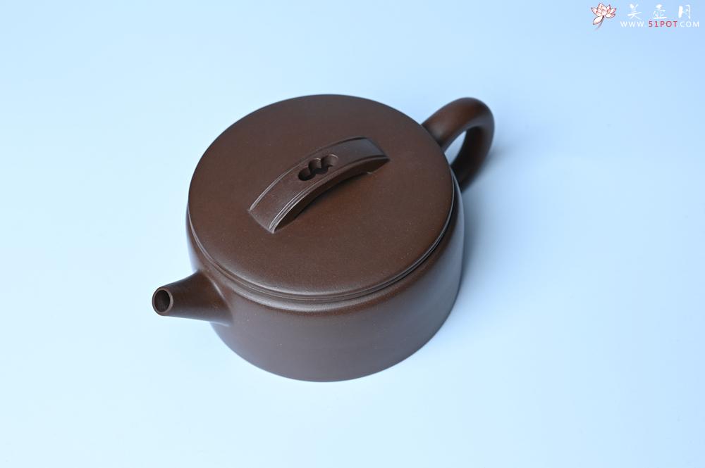 紫砂壶图片：美壶特惠紫砂壶手工手制老紫泥汉瓦壶 茶壶 茶具 单壶 - 紫砂壶之家紫砂壶网